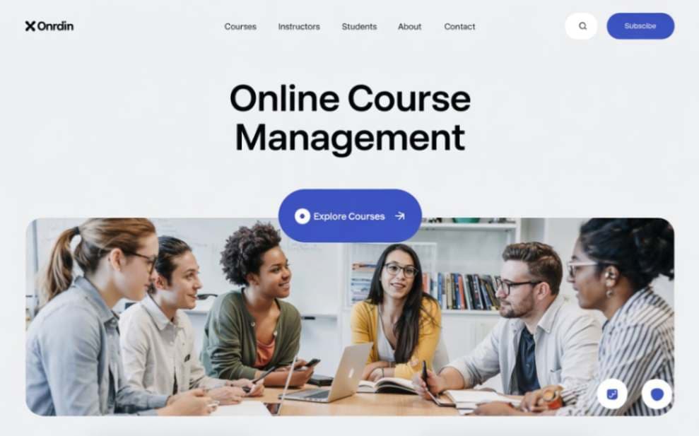 Online Course Management
