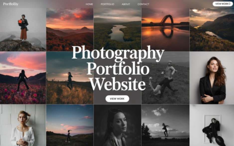 Photography Portfolio Website
