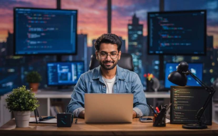 Dead End job worker to successfully cracked Remote website developer job